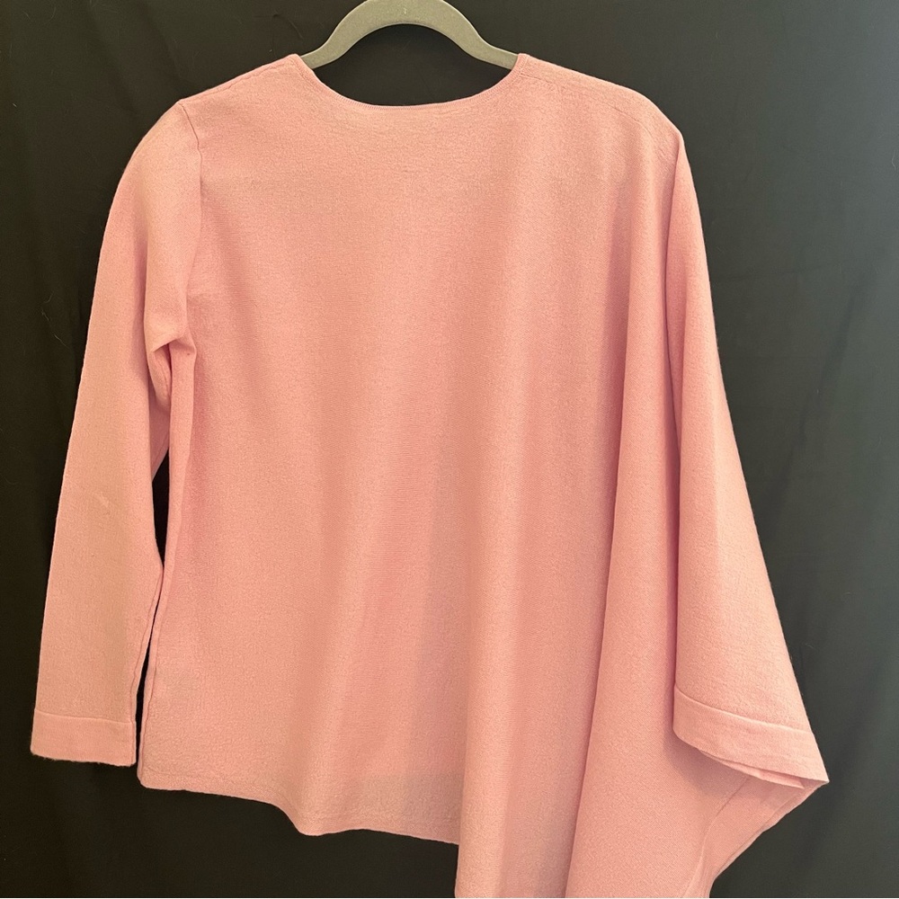 Gianni Bini Soft Pink Knit Top | 100% Wool | Large - Picture 4 of 11